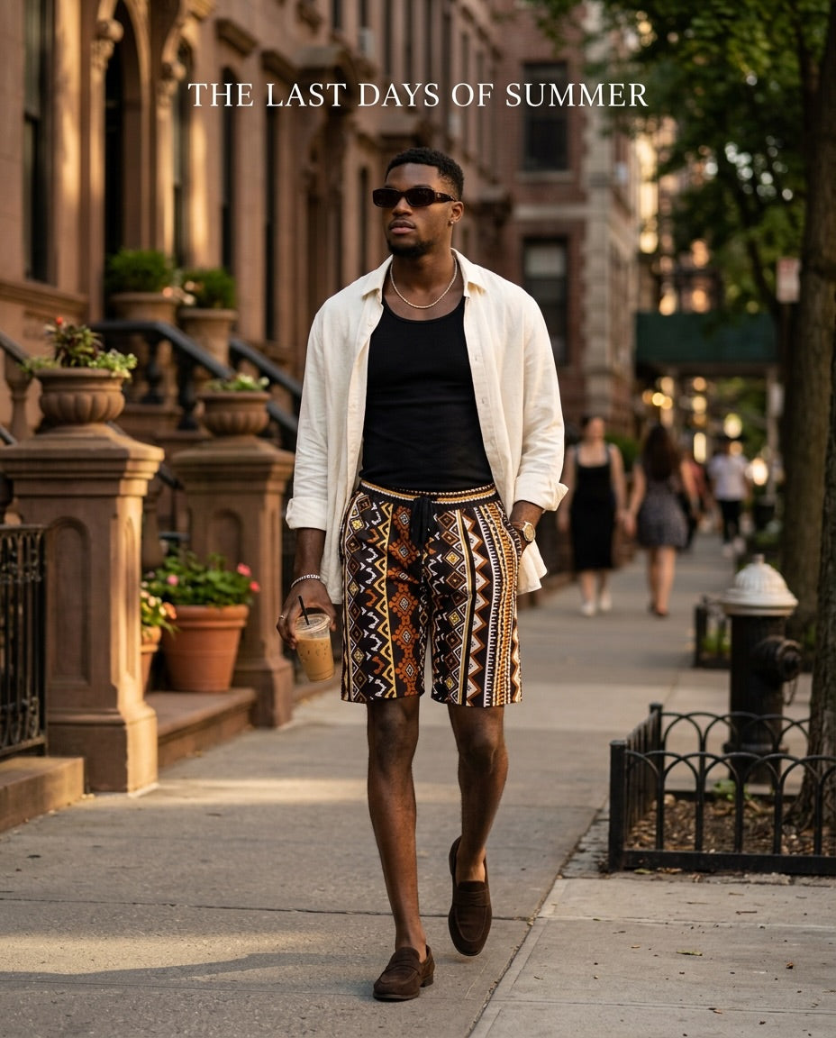 Galala - African Print Unisex Shorts