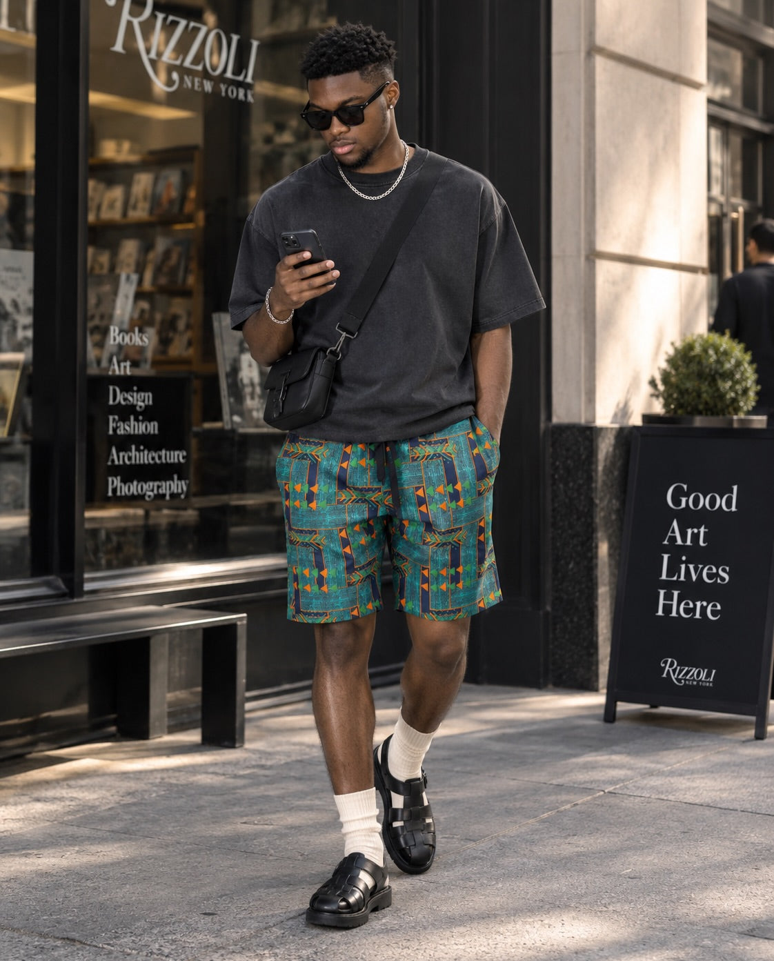 Zanku - African Print Unisex Shorts