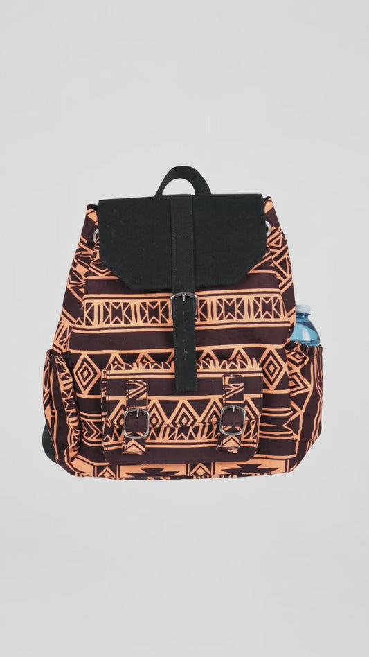 Djembe - African Print Backpack